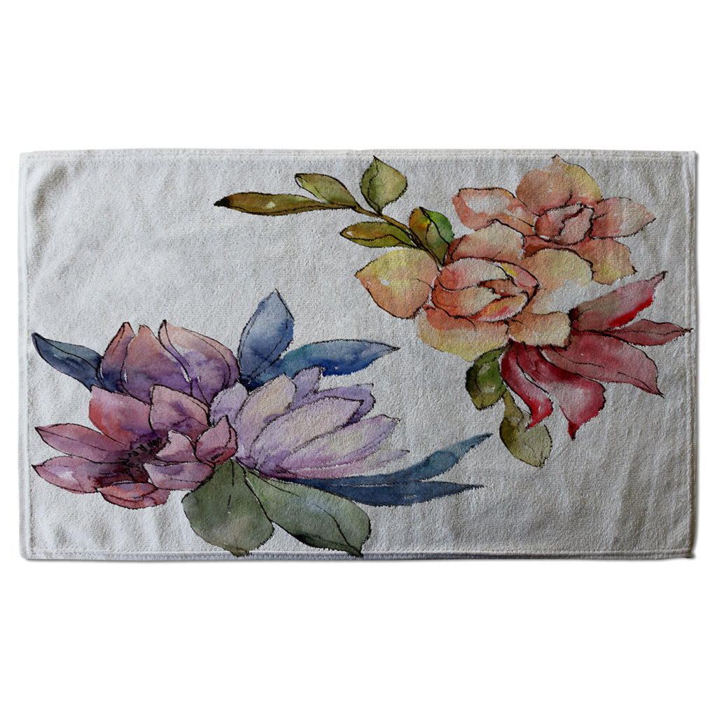 New Product Rainbow Flowers (Kitchen Towel)  - Andrew Lee Home and Living