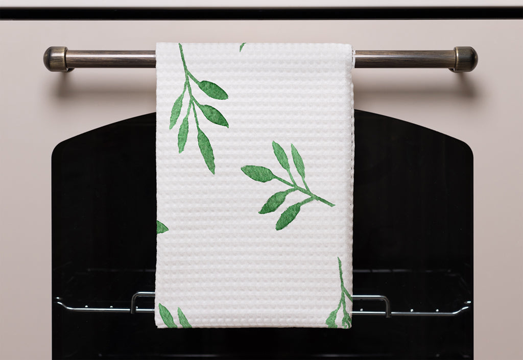 New Product Green Leaf (Kitchen Towel)  - Andrew Lee Home and Living