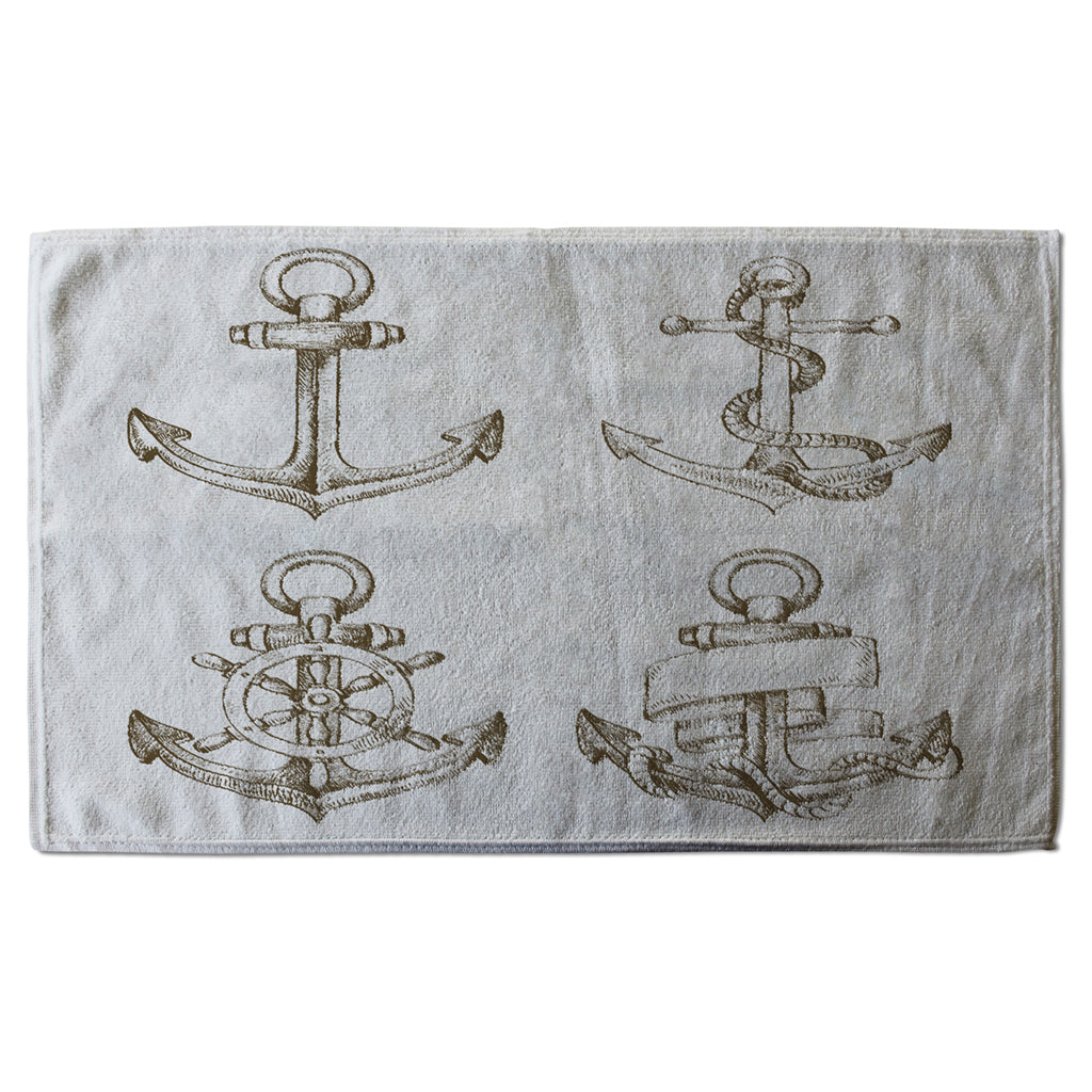 New Product Drawn Anchors (Kitchen Towel)  - Andrew Lee Home and Living