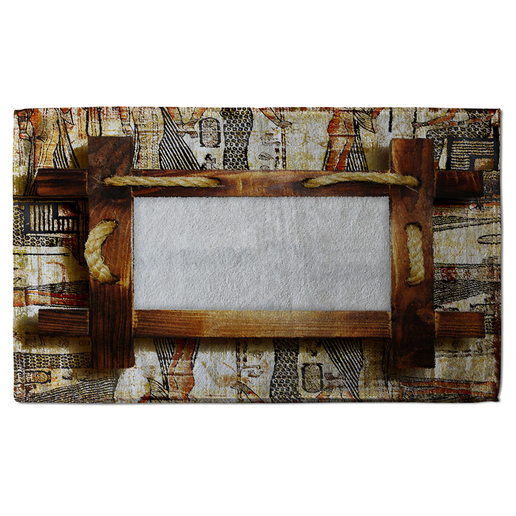 New Product Rustic Egyptian Wooden Frame (Kitchen Towel)  - Andrew Lee Home and Living