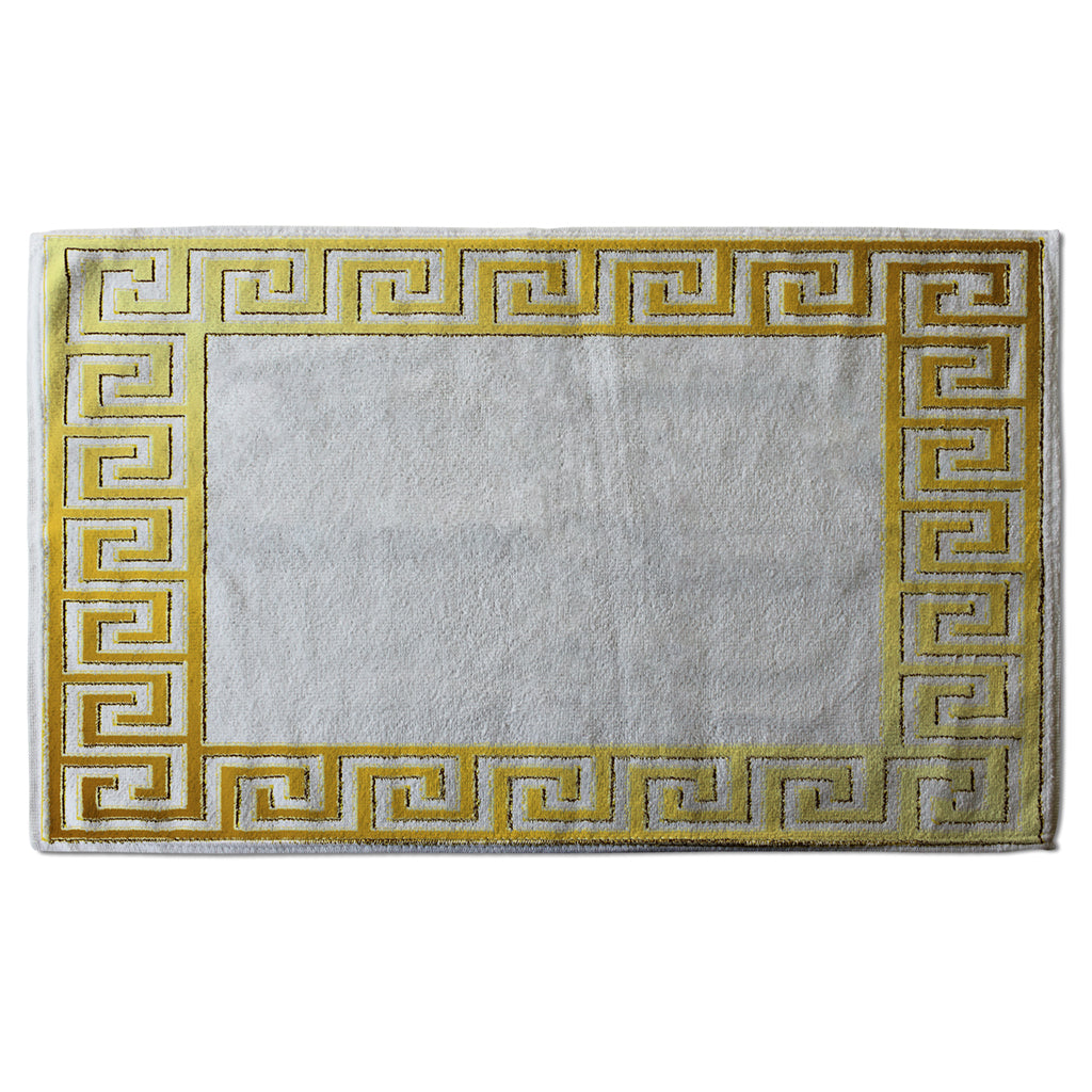 New Product Golden Greek Ornamental Frame (Kitchen Towel)  - Andrew Lee Home and Living