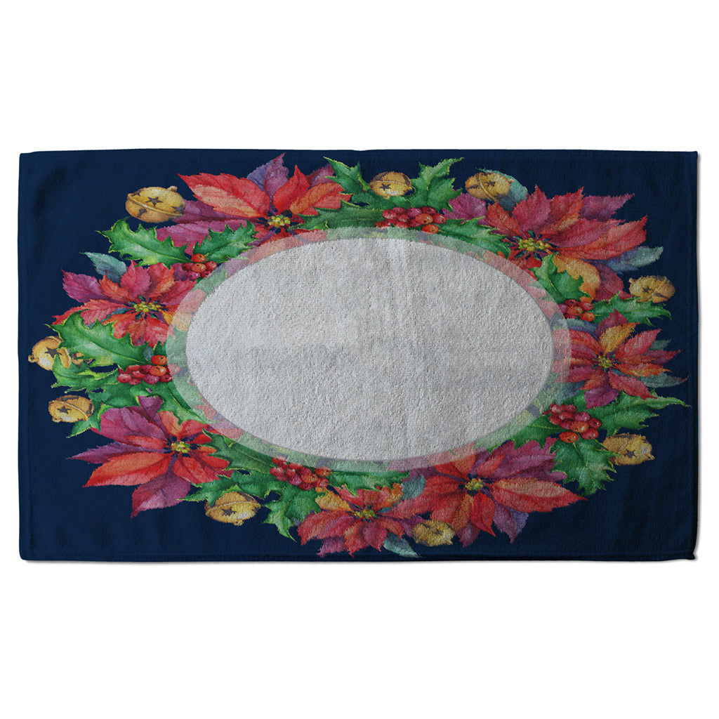 New Product Holly & Bright Leaves (Kitchen Towel)  - Andrew Lee Home and Living