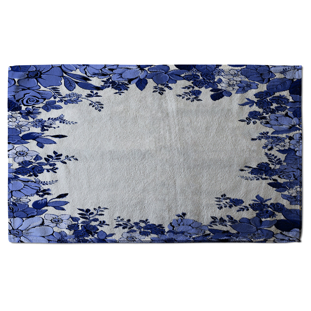New Product Winter Floral Frame (Kitchen Towel)  - Andrew Lee Home and Living