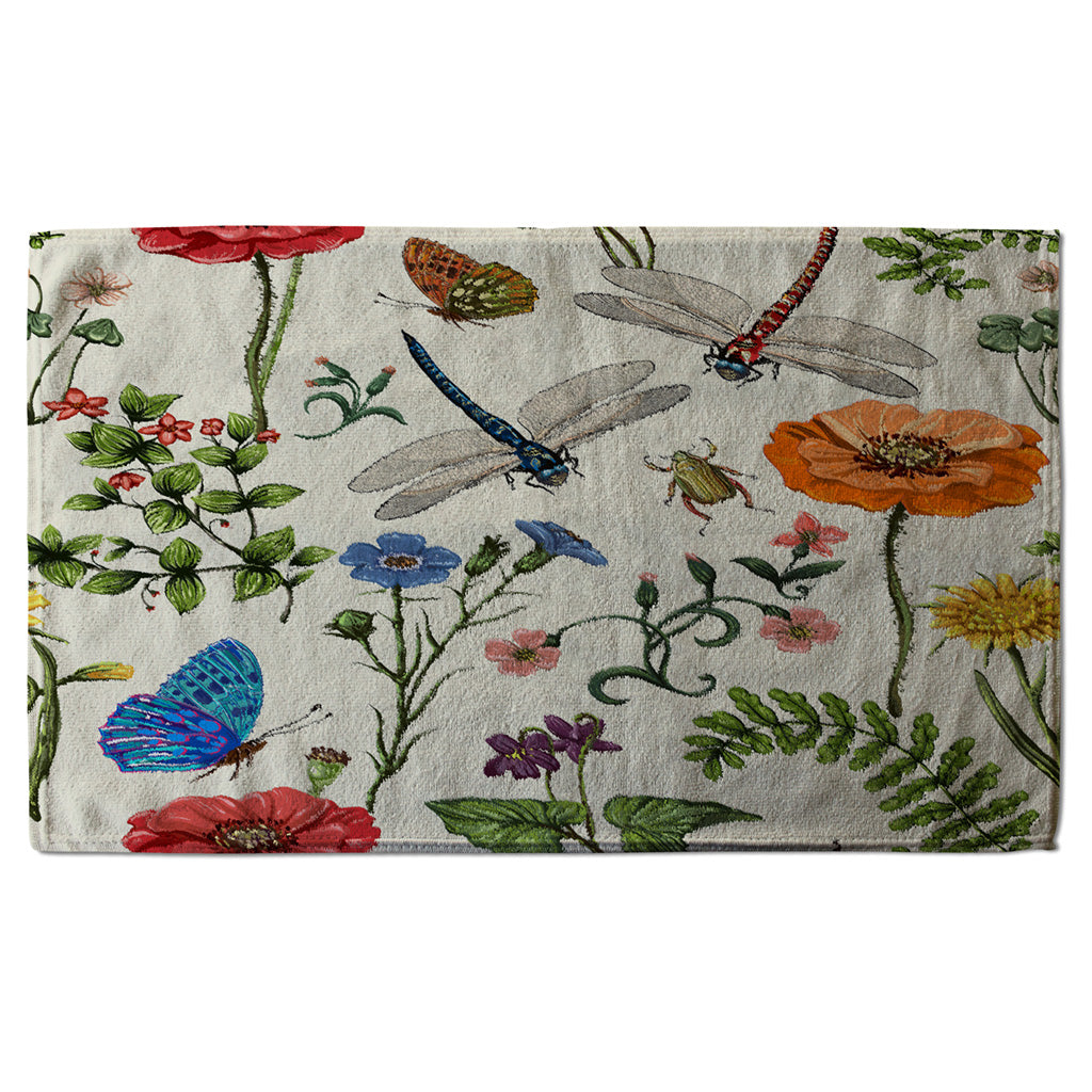 New Product Flowers & Insects (Kitchen Towel)  - Andrew Lee Home and Living