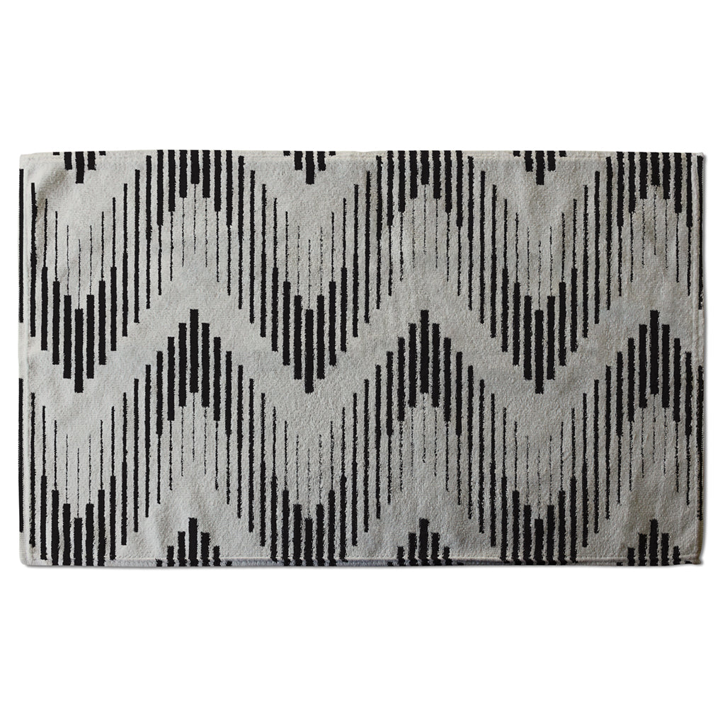 New Product Geometric Zig Zag (Kitchen Towel)  - Andrew Lee Home and Living