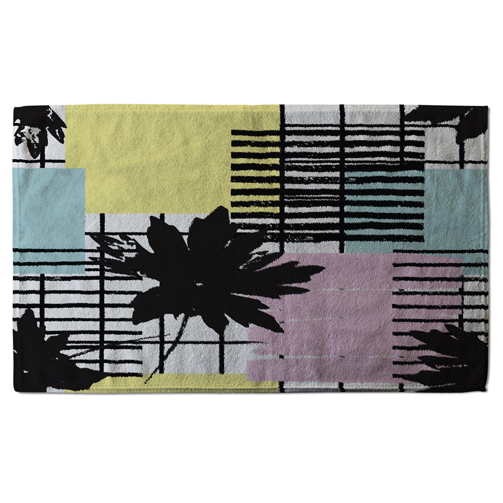 New Product Geometric Shape & Leaf Print (Kitchen Towel)  - Andrew Lee Home and Living