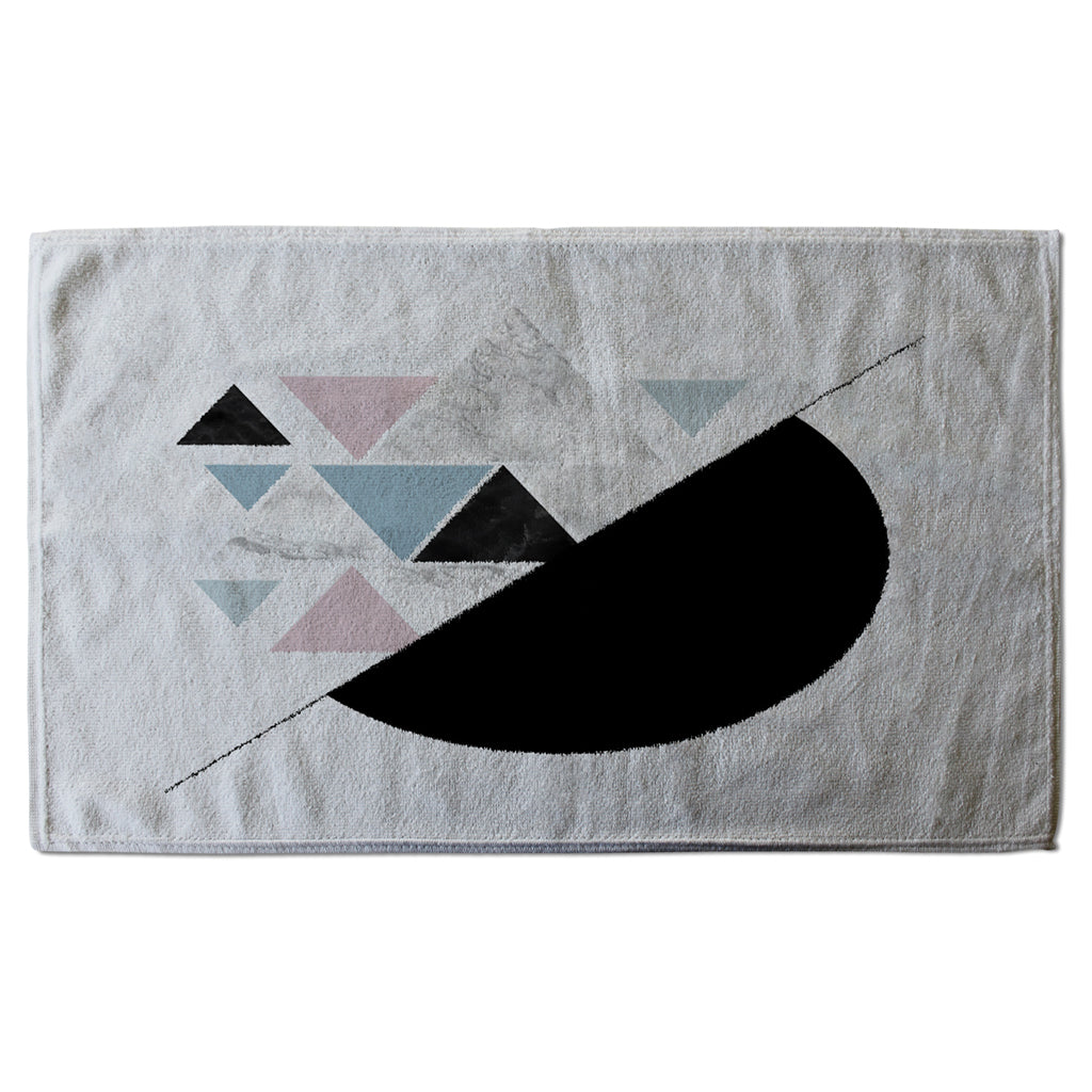 New Product Triangles & Semi Circle Pattern (Kitchen Towel)  - Andrew Lee Home and Living