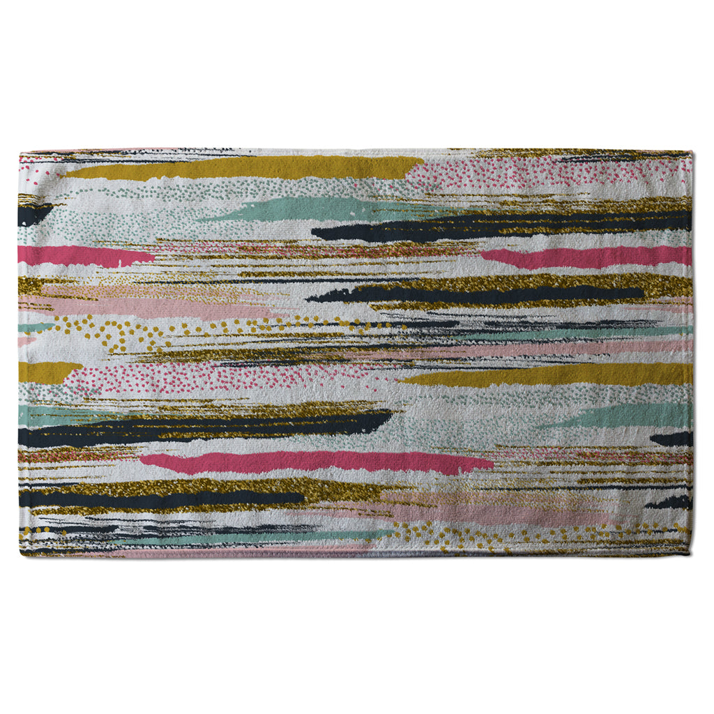 New Product Coloured Stripes & Spots (Kitchen Towel)  - Andrew Lee Home and Living