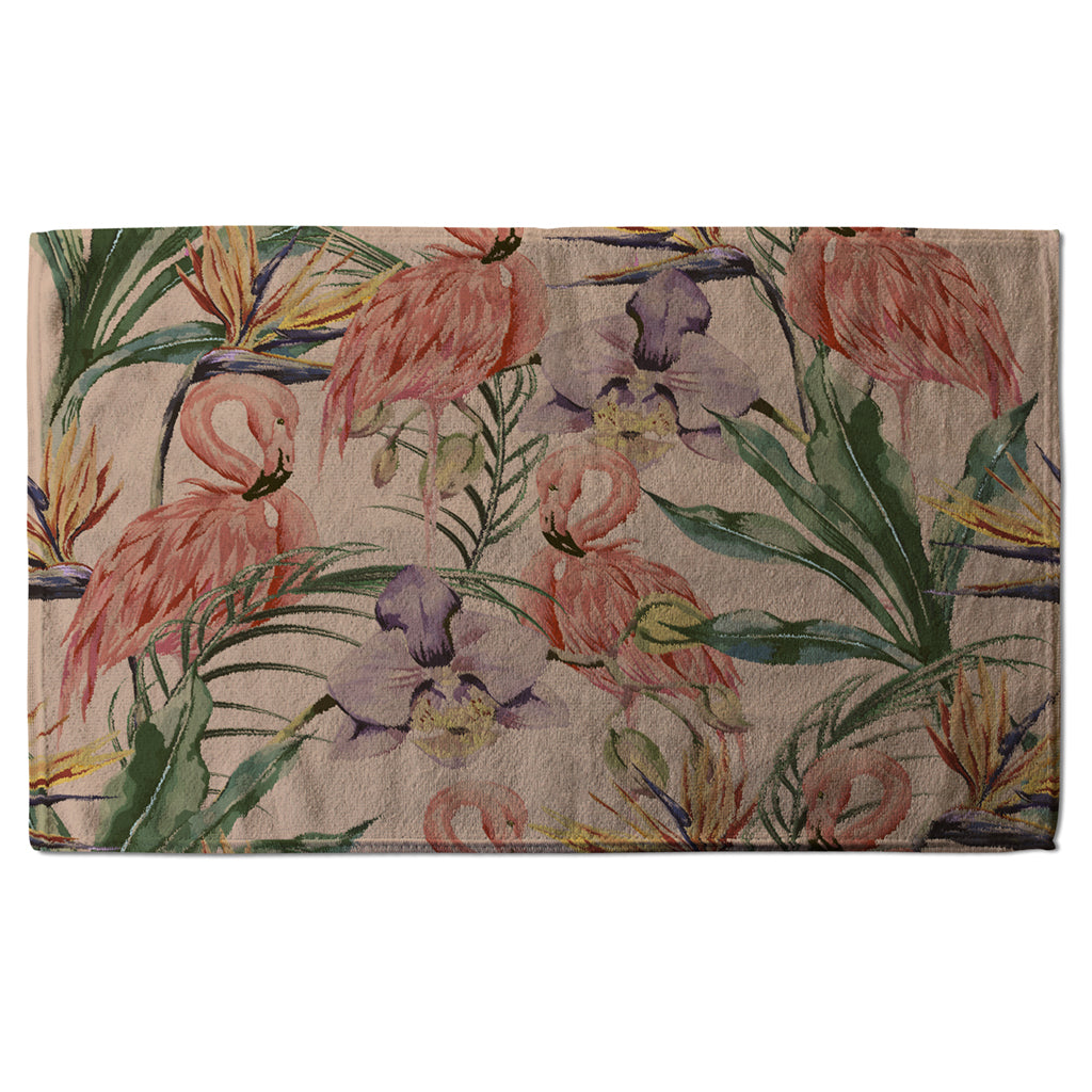 New Product Tropical Flamingo (Kitchen Towel)  - Andrew Lee Home and Living