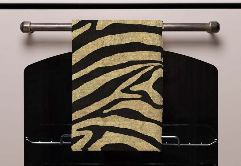 New Product Golden Zebra (Kitchen Towel)  - Andrew Lee Home and Living