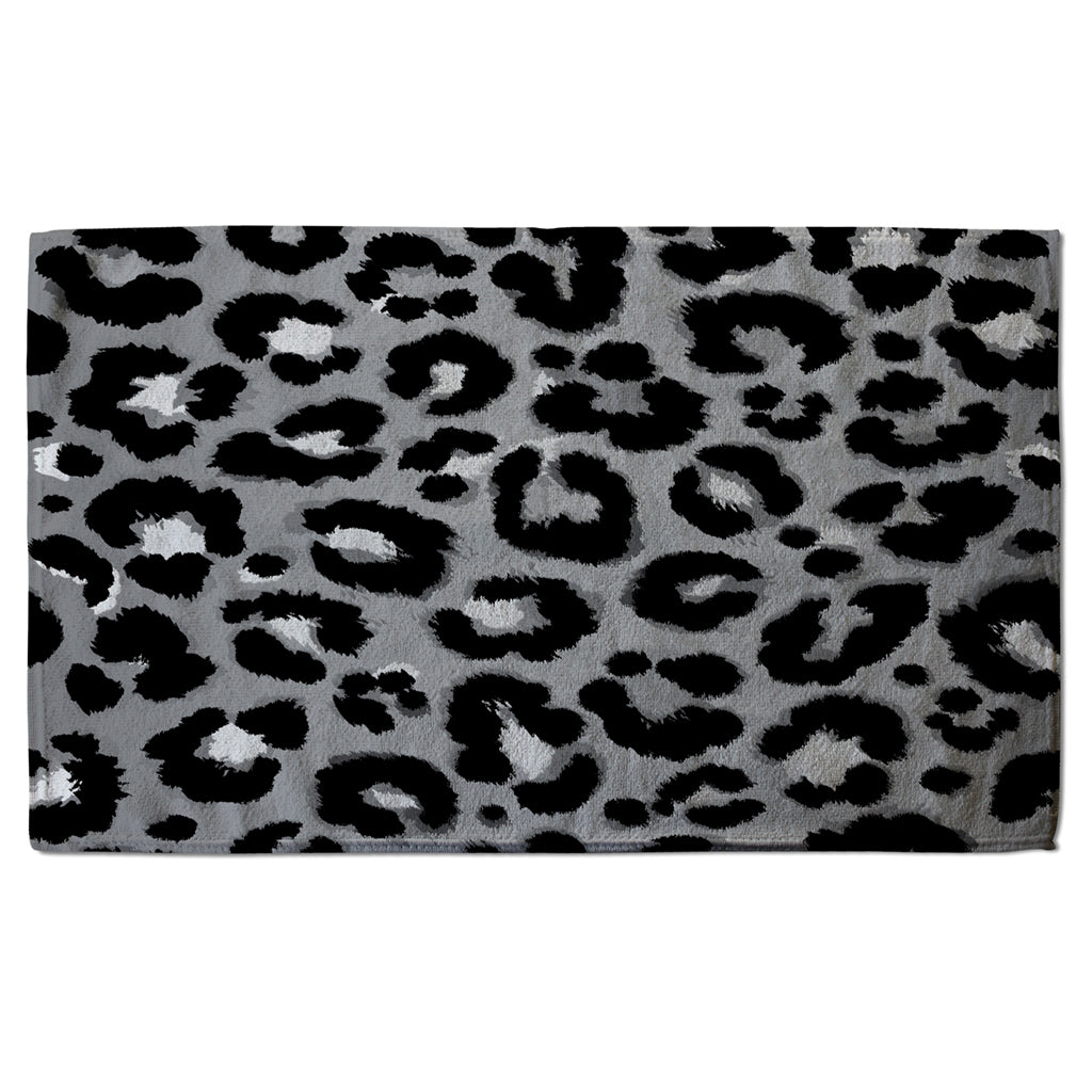 New Product Silver Leopard Print (Kitchen Towel)  - Andrew Lee Home and Living