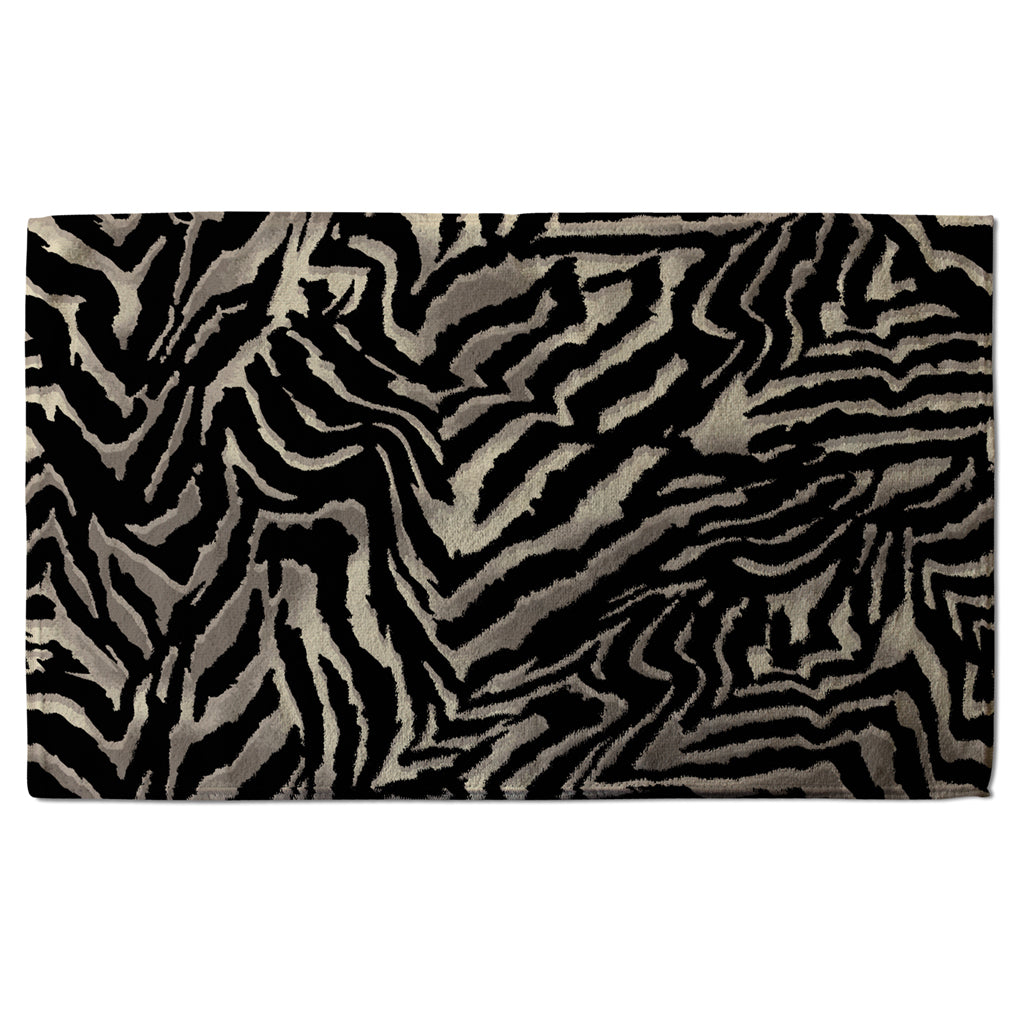 New Product Gold Zebra Print (Kitchen Towel)  - Andrew Lee Home and Living