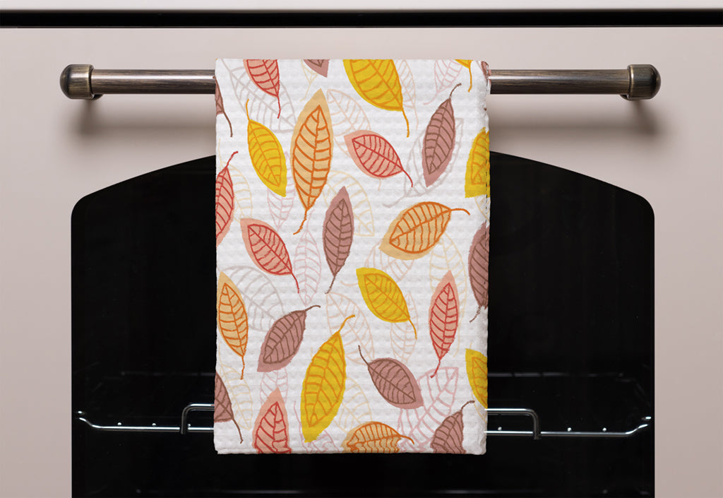 New Product Small Autumn Leaves (Kitchen Towel)  - Andrew Lee Home and Living