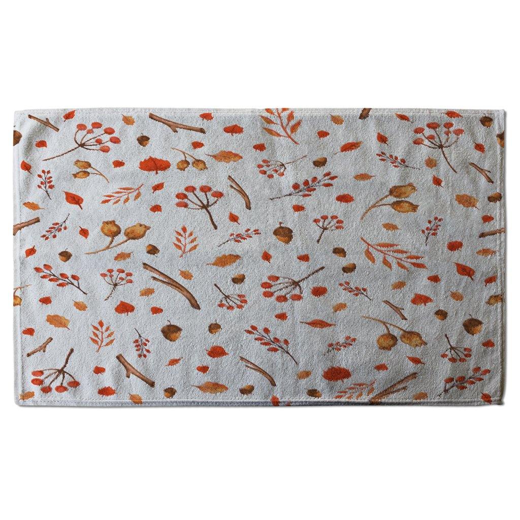 Acorns & Leaves (Kitchen Towel) - Andrew Lee Home and Living