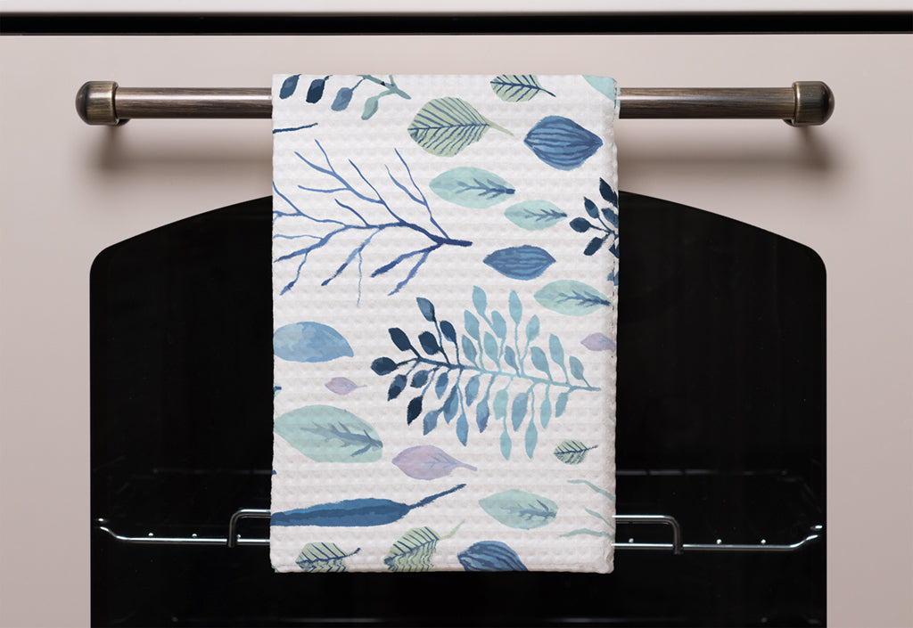 New Product Winter Branches & Leaves (Kitchen Towel)  - Andrew Lee Home and Living