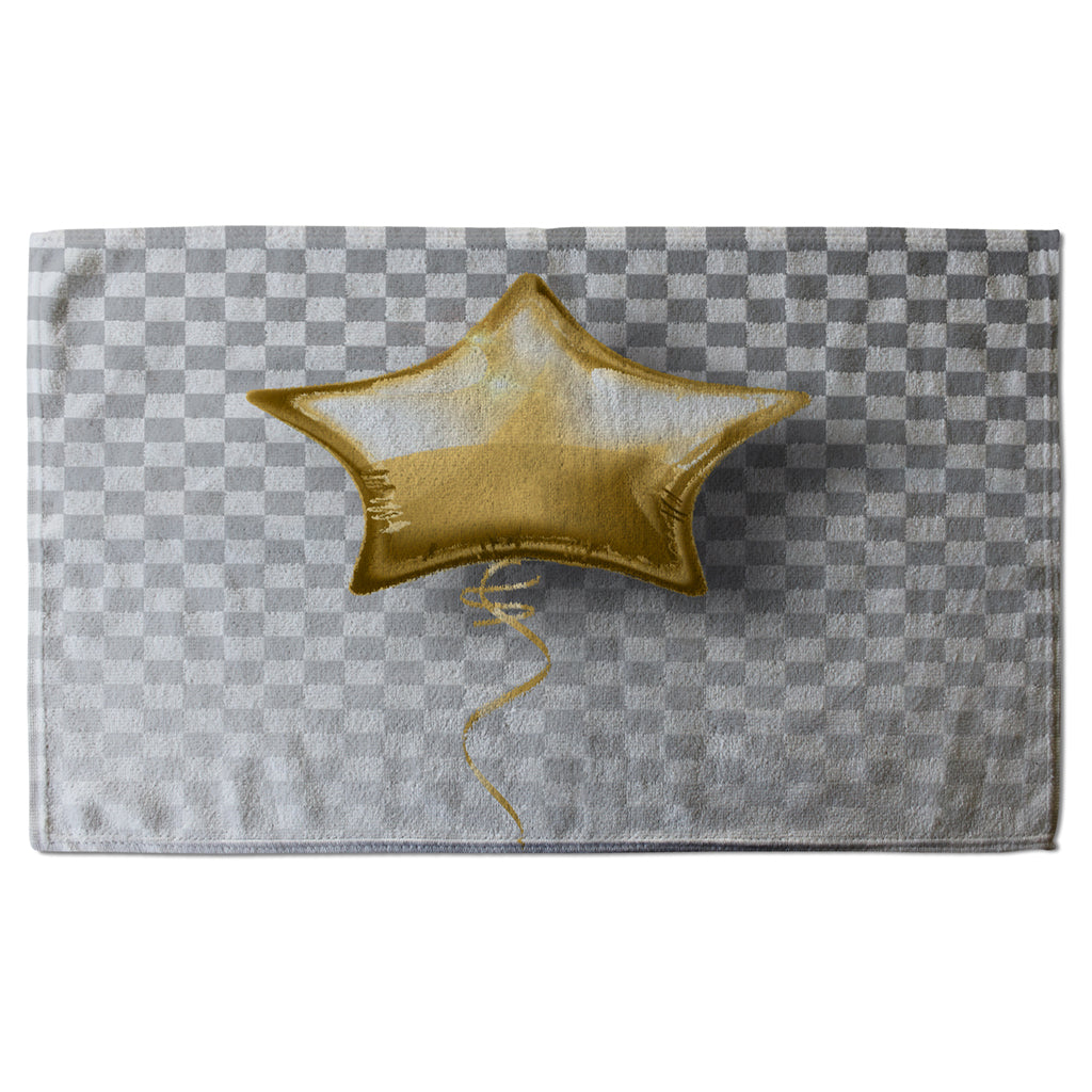 New Product Golden Star Balloon (Kitchen Towel)  - Andrew Lee Home and Living