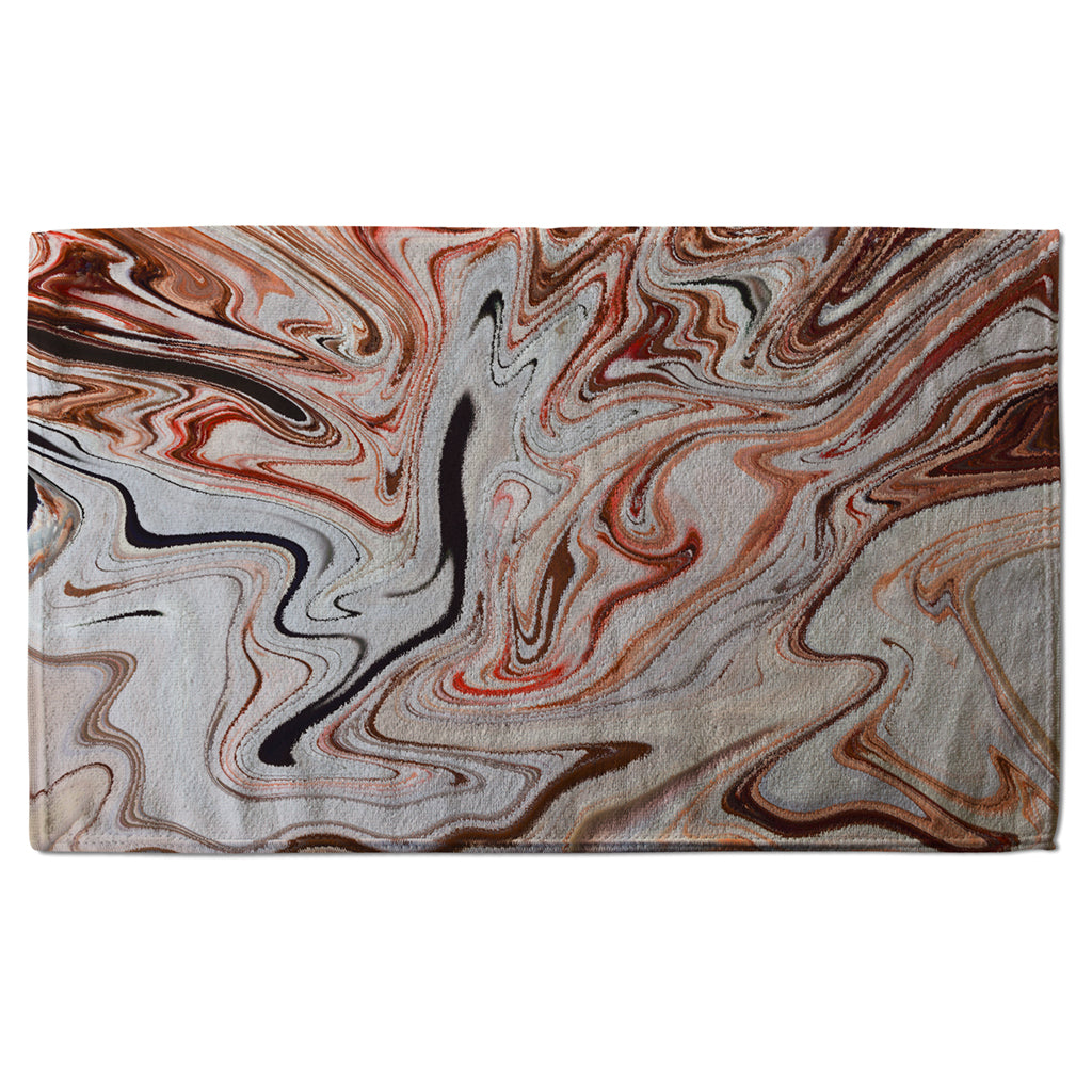 New Product Pink Rippled Marble (Kitchen Towel)  - Andrew Lee Home and Living