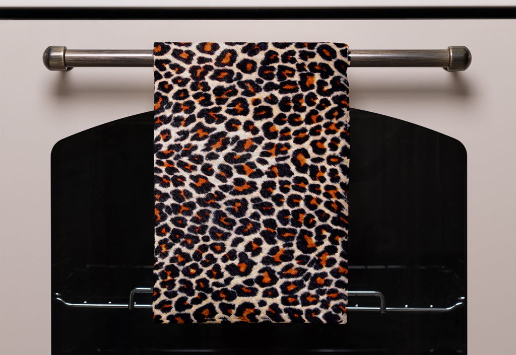 New Product Print of Leopard Skin (Kitchen Towel)  - Andrew Lee Home and Living