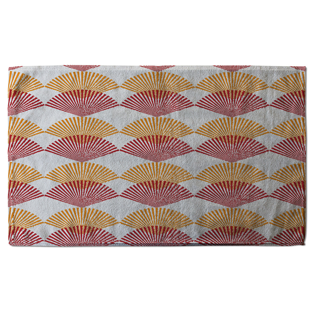 New Product Geometric Sea Shells (Kitchen Towel)  - Andrew Lee Home and Living