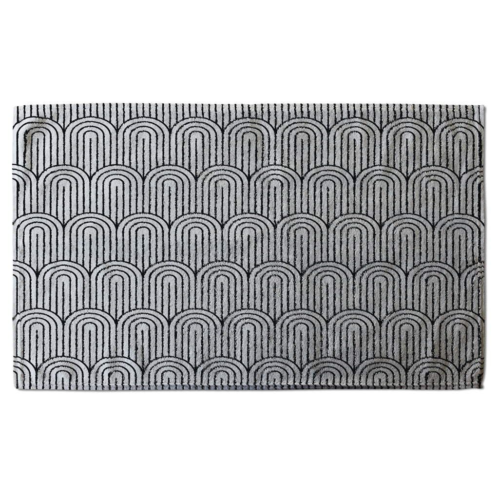 New Product Geometric Curves (Kitchen Towel)  - Andrew Lee Home and Living