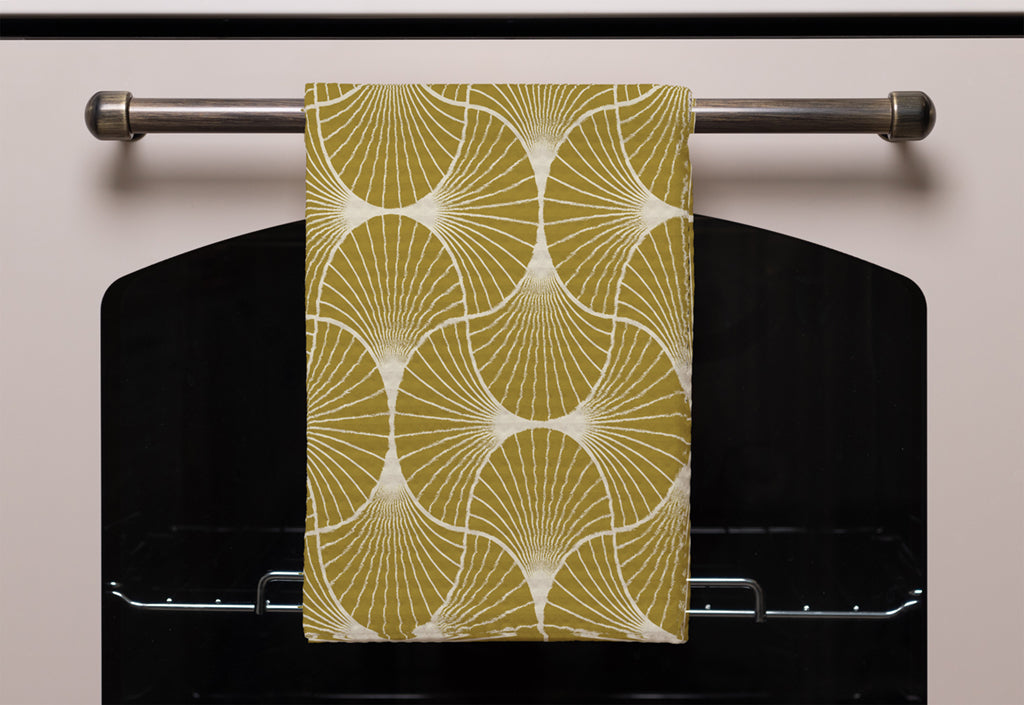 New Product Geometric Shells (Kitchen Towel)  - Andrew Lee Home and Living