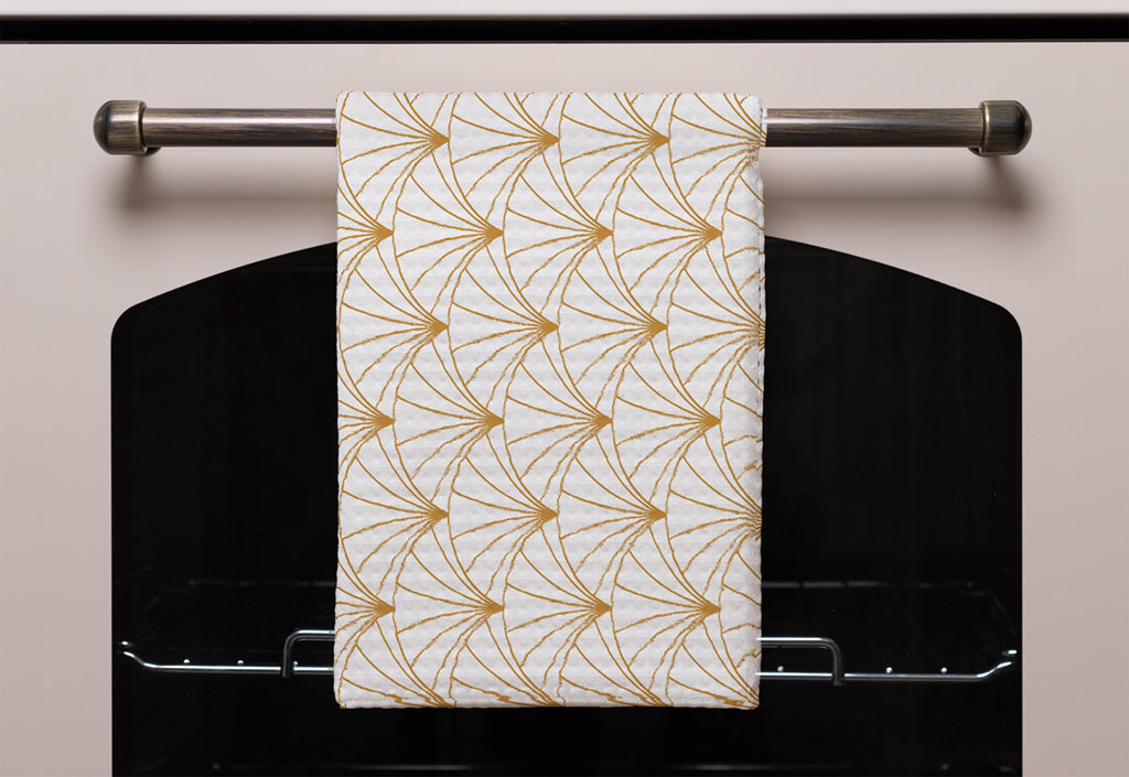 New Product Gold Shells (Kitchen Towel)  - Andrew Lee Home and Living