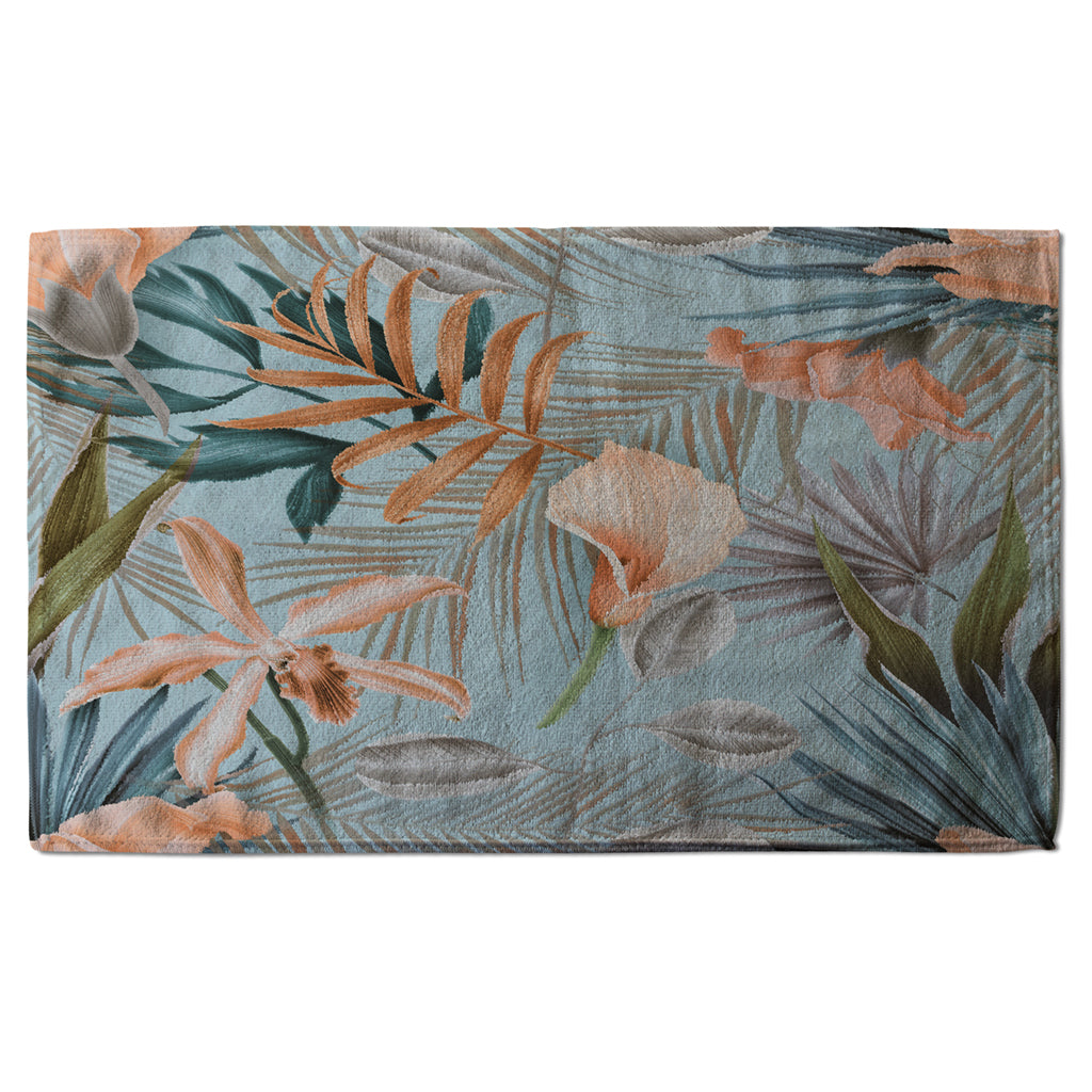 New Product Pink Tropical Flowers (Kitchen Towel)  - Andrew Lee Home and Living