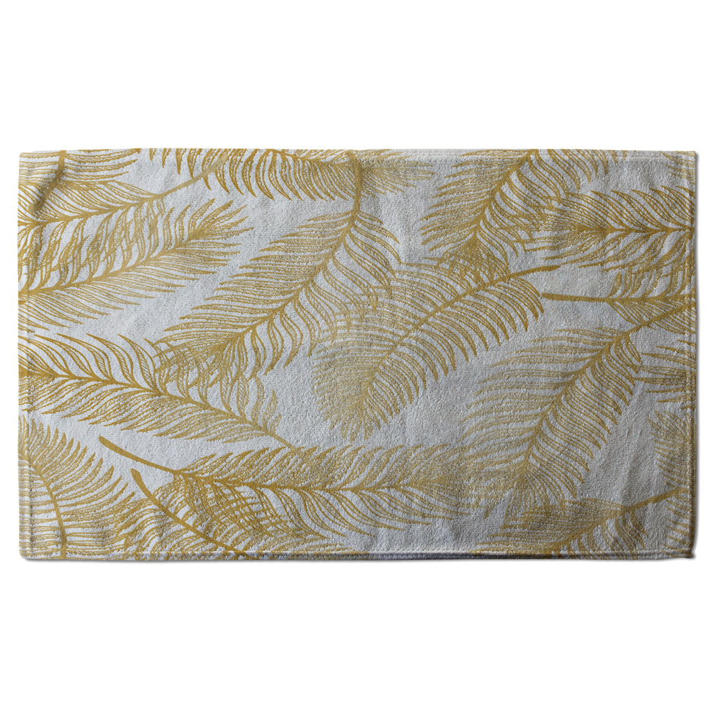 New Product Golden Leaves (Kitchen Towel)  - Andrew Lee Home and Living