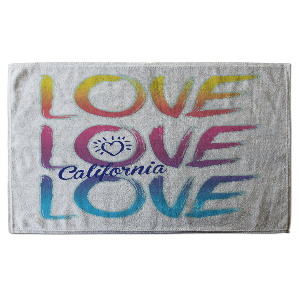 New Product Love California (Kitchen Towel)  - Andrew Lee Home and Living