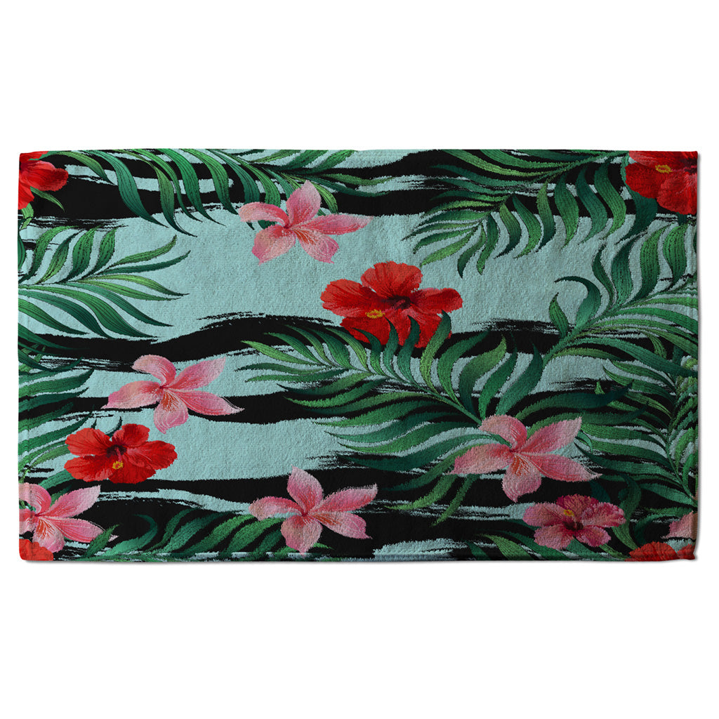 New Product Red & Pink Tropical Plants (Kitchen Towel)  - Andrew Lee Home and Living