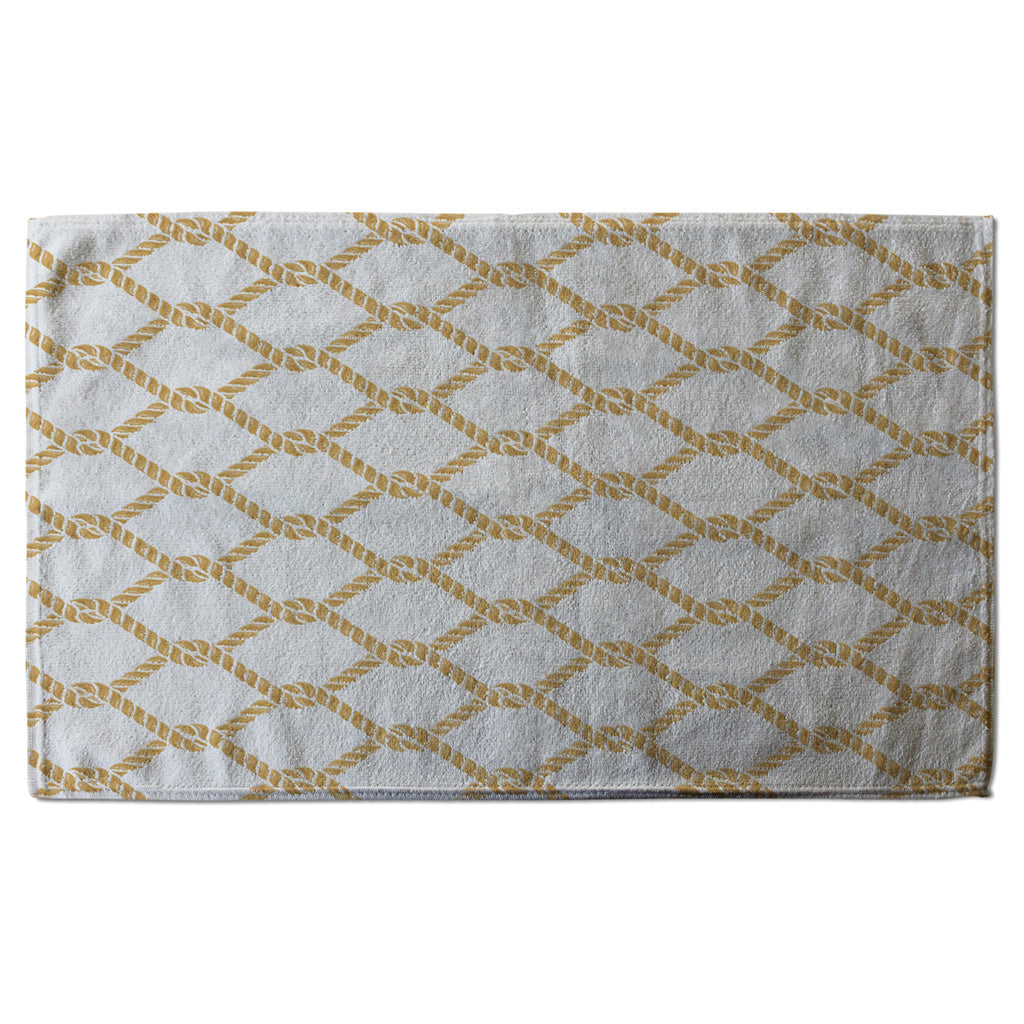 New Product Gold Chainlink Rope (Kitchen Towel)  - Andrew Lee Home and Living