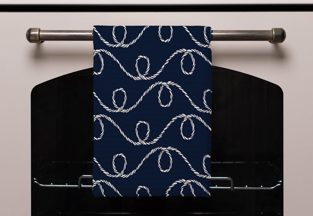 New Product Swirled Rope (Kitchen Towel)  - Andrew Lee Home and Living