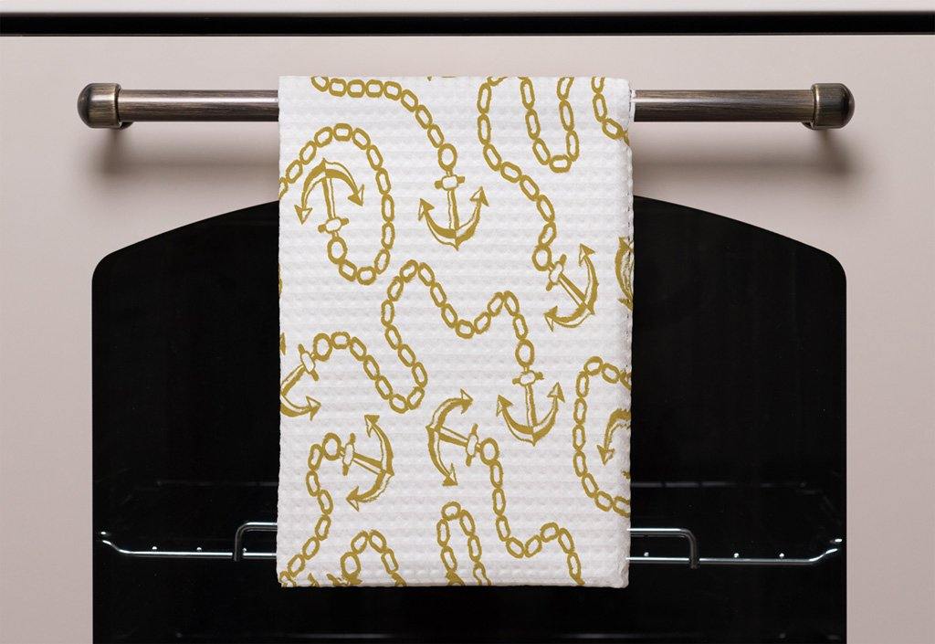 Anchor & Chains (Kitchen Towel) - Andrew Lee Home and Living