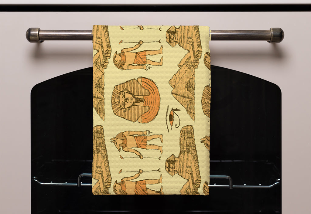 New Product Egyptians & Sphinx (Kitchen Towel)  - Andrew Lee Home and Living