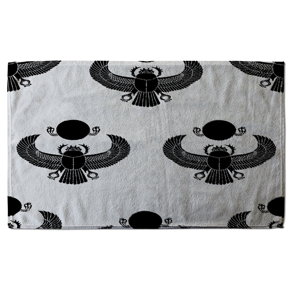 New Product Scarab Silhouette (Kitchen Towel)  - Andrew Lee Home and Living