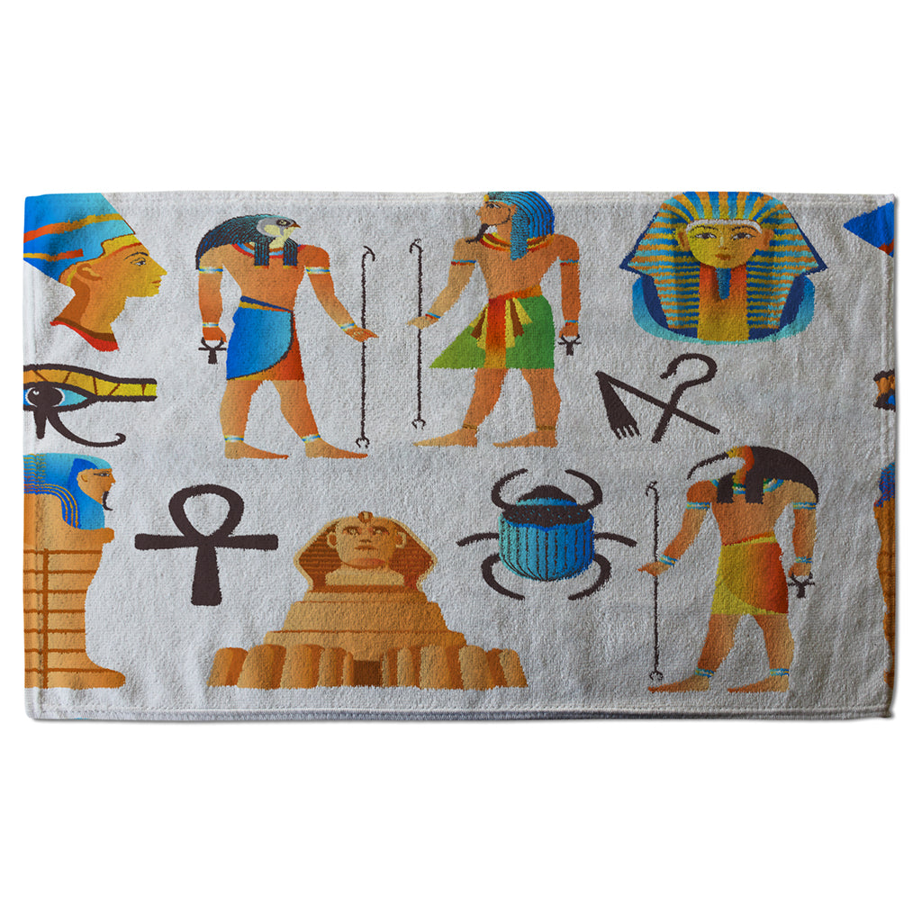 New Product Egyptian Mythological Signs (Kitchen Towel)  - Andrew Lee Home and Living