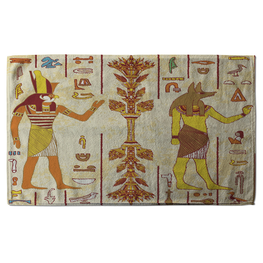 New Product Egyptian Gods & Ancient Egyptian Hieroglyphs (Kitchen Towel)  - Andrew Lee Home and Living