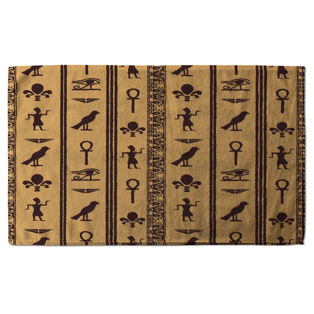 New Product Eye of Horus, Pharaoh, Flowers, Pyramid, Bird, Ankh (Kitchen Towel)  - Andrew Lee Home and Living