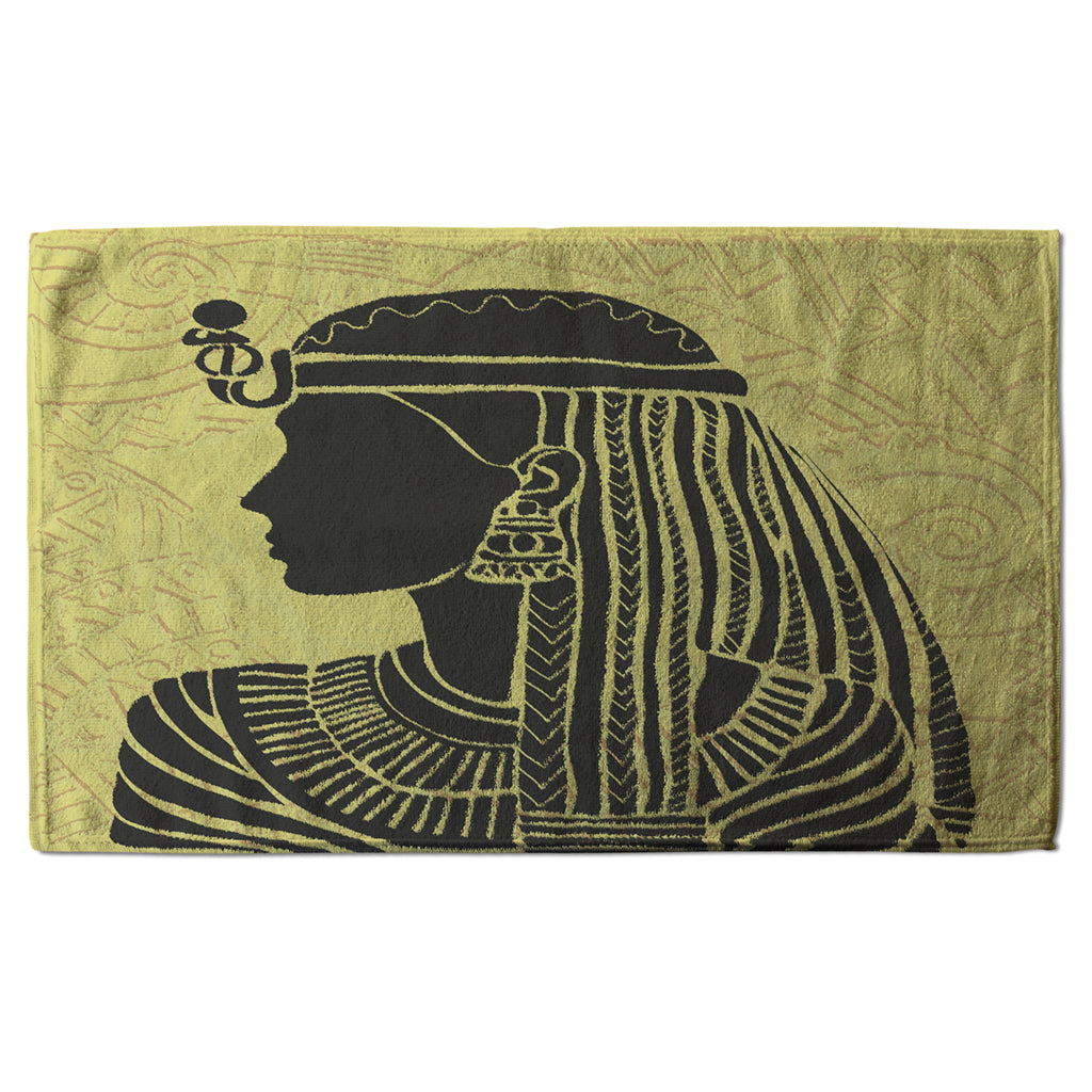 New Product Egyptian Women on Yellow (Kitchen Towel)  - Andrew Lee Home and Living