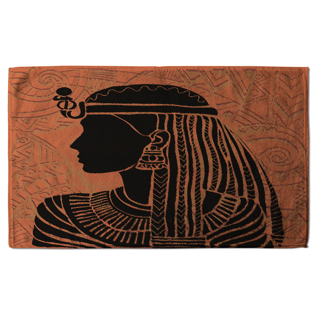 New Product Egyptian Women on Orange (Kitchen Towel)  - Andrew Lee Home and Living