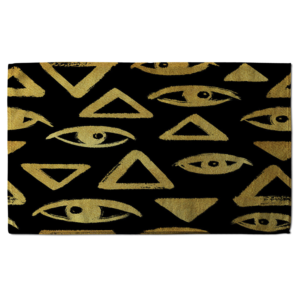 New Product Eyes & Pyramids (Kitchen Towel)  - Andrew Lee Home and Living