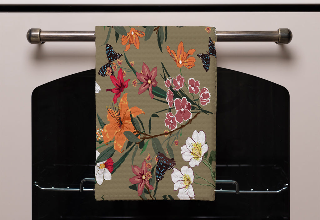 New Product Selection Of Flowers (Kitchen Towel)  - Andrew Lee Home and Living