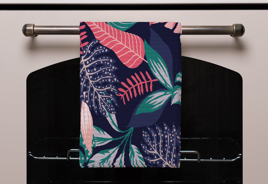 New Product Tropical Plant Leaves (Kitchen Towel)  - Andrew Lee Home and Living