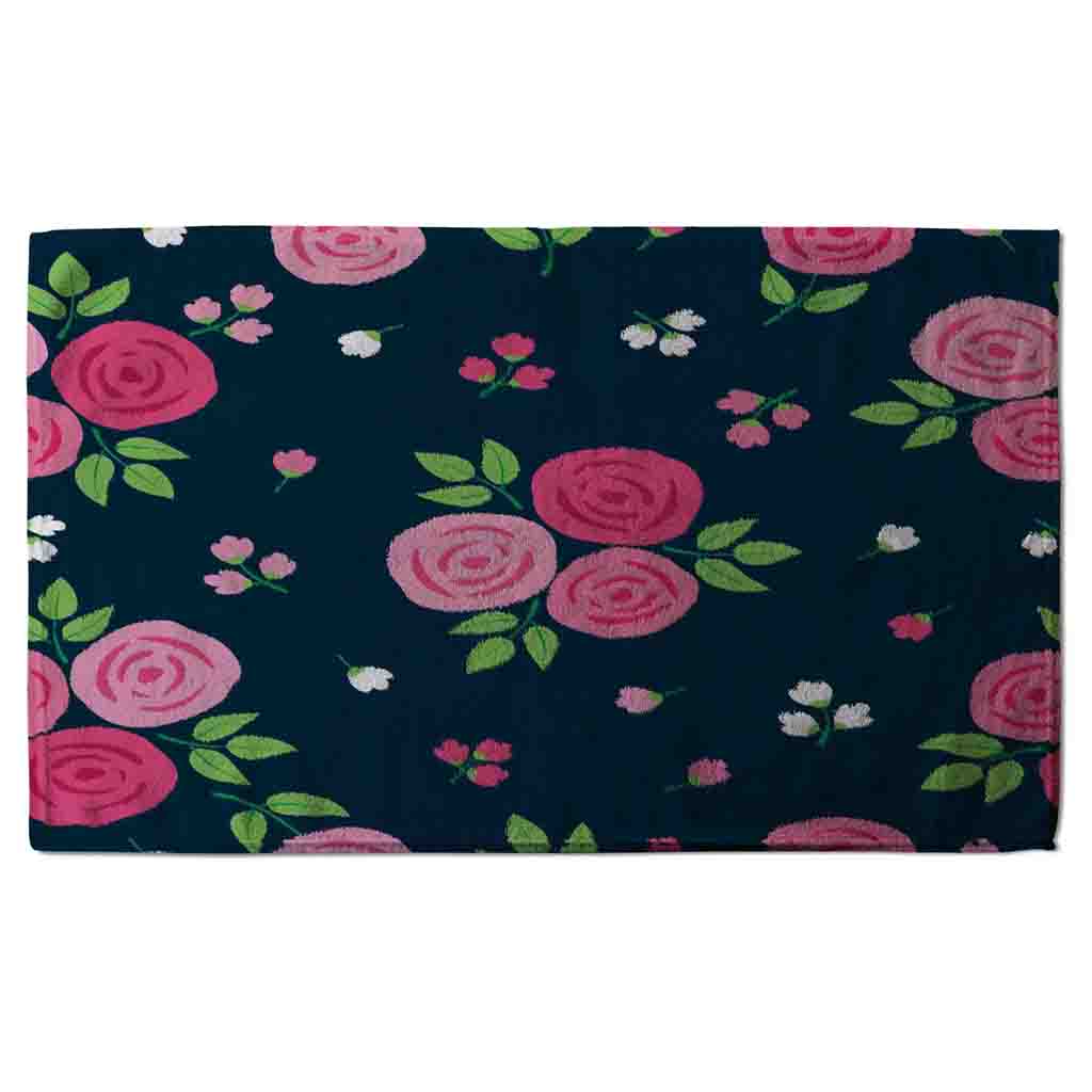 New Product Rose Bud Pattern (Kitchen Towel)  - Andrew Lee Home and Living