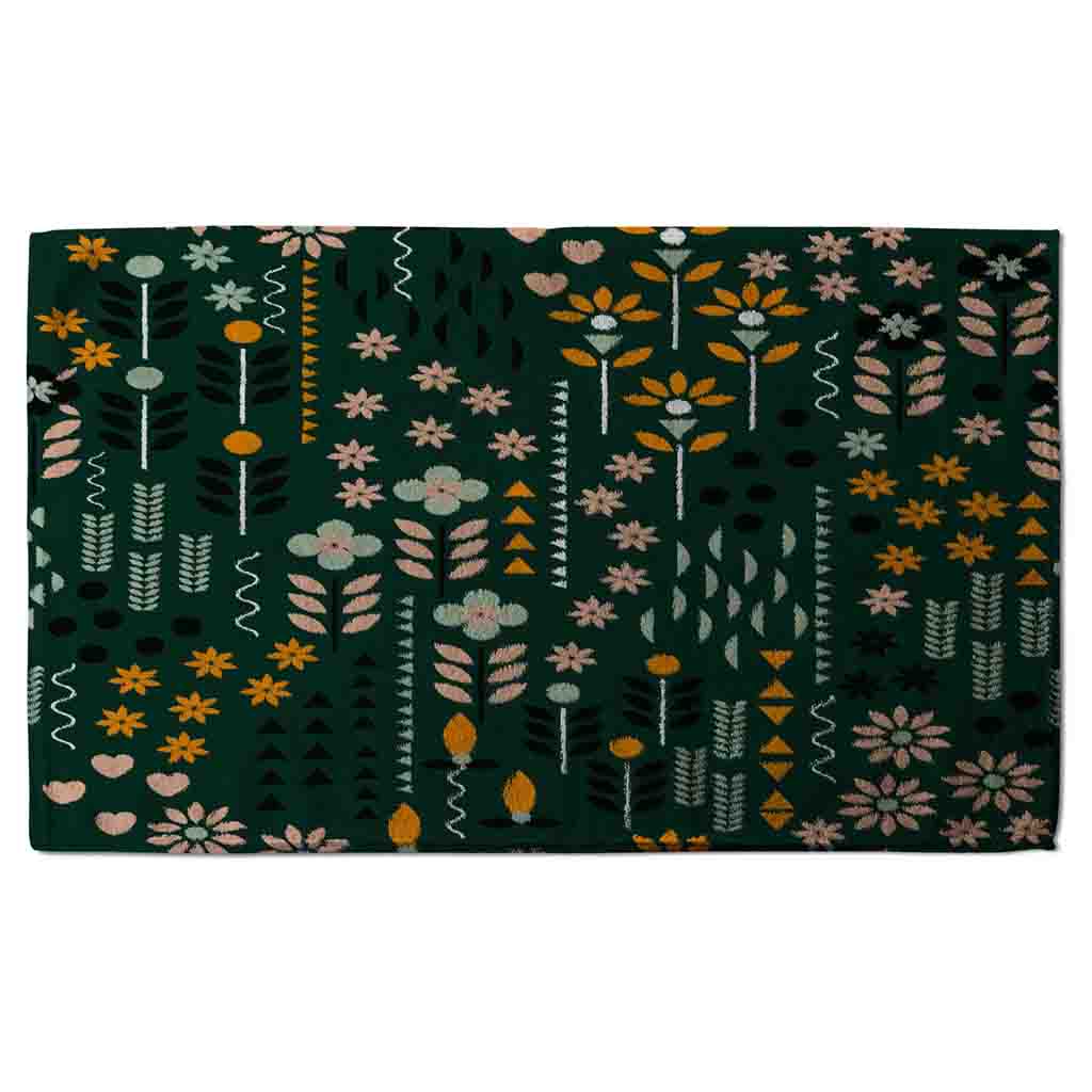 New Product Selection of Flowers Print (Kitchen Towel)  - Andrew Lee Home and Living
