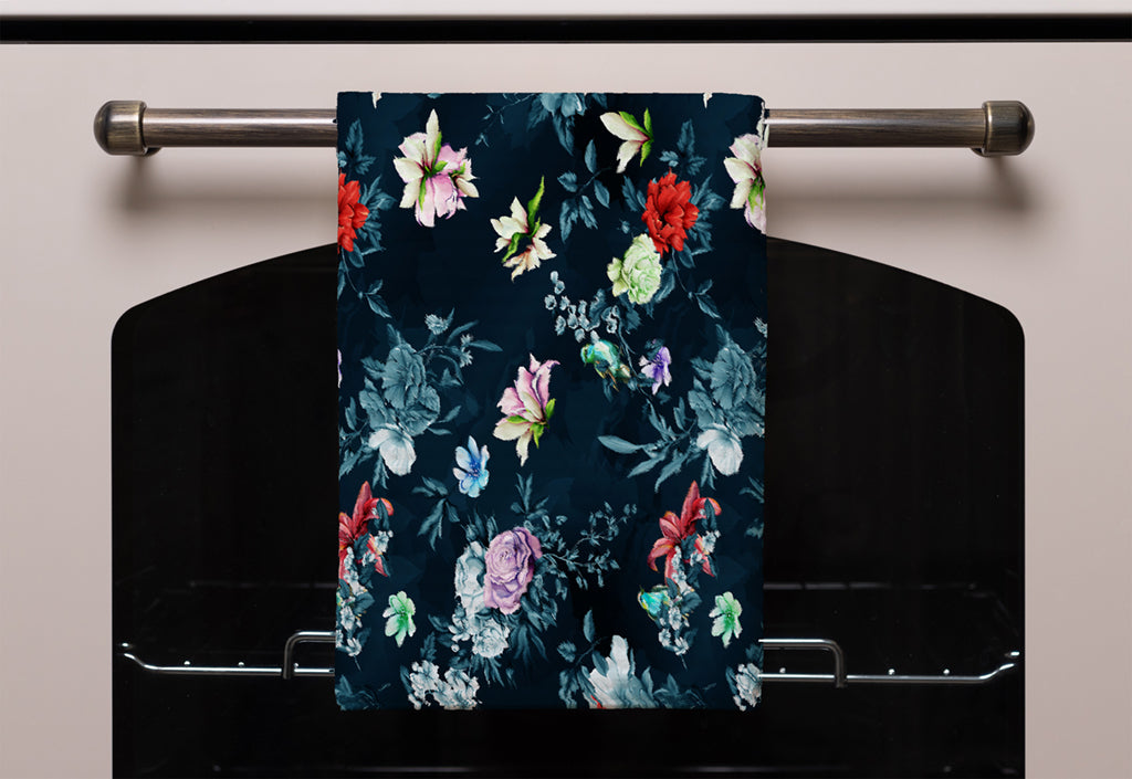New Product Roses & Other Bright Flowers (Kitchen Towel)  - Andrew Lee Home and Living