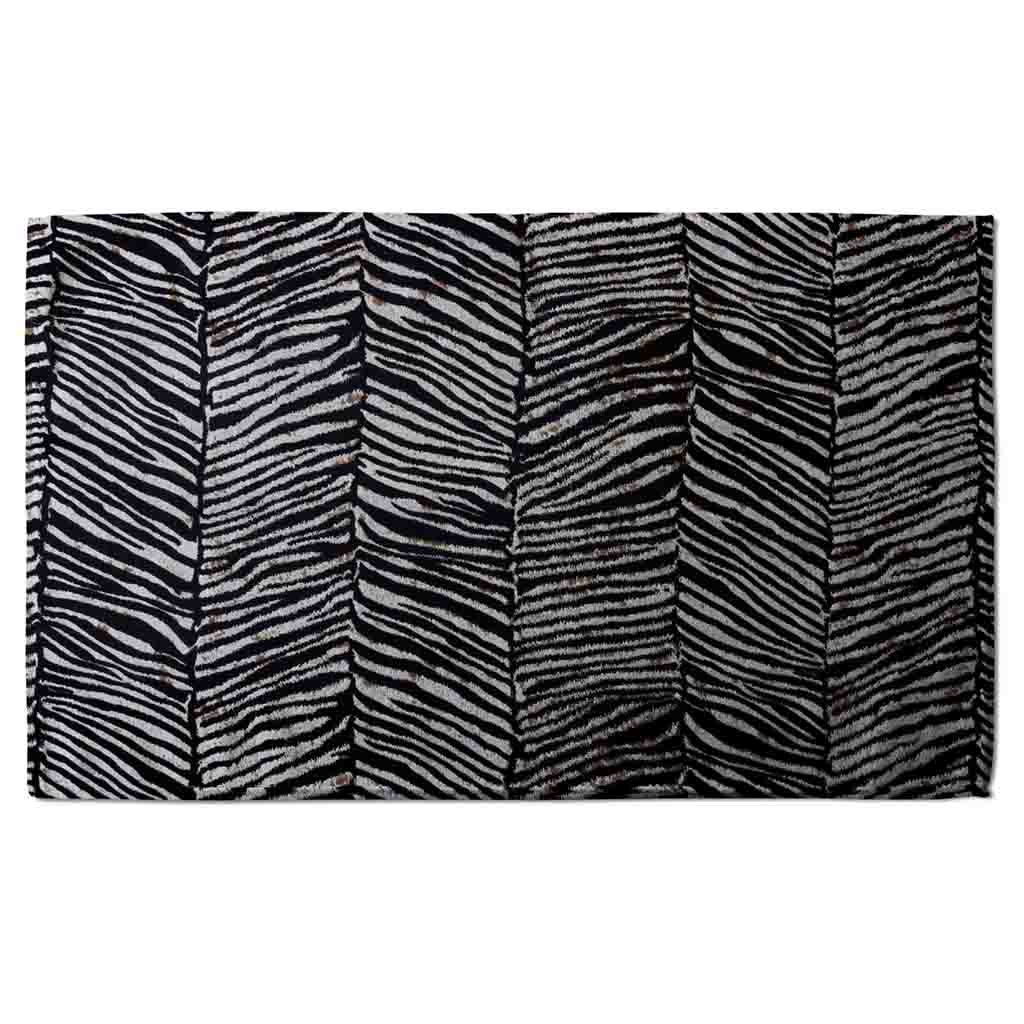 New Product Zebra Grunge Print (Kitchen Towel)  - Andrew Lee Home and Living