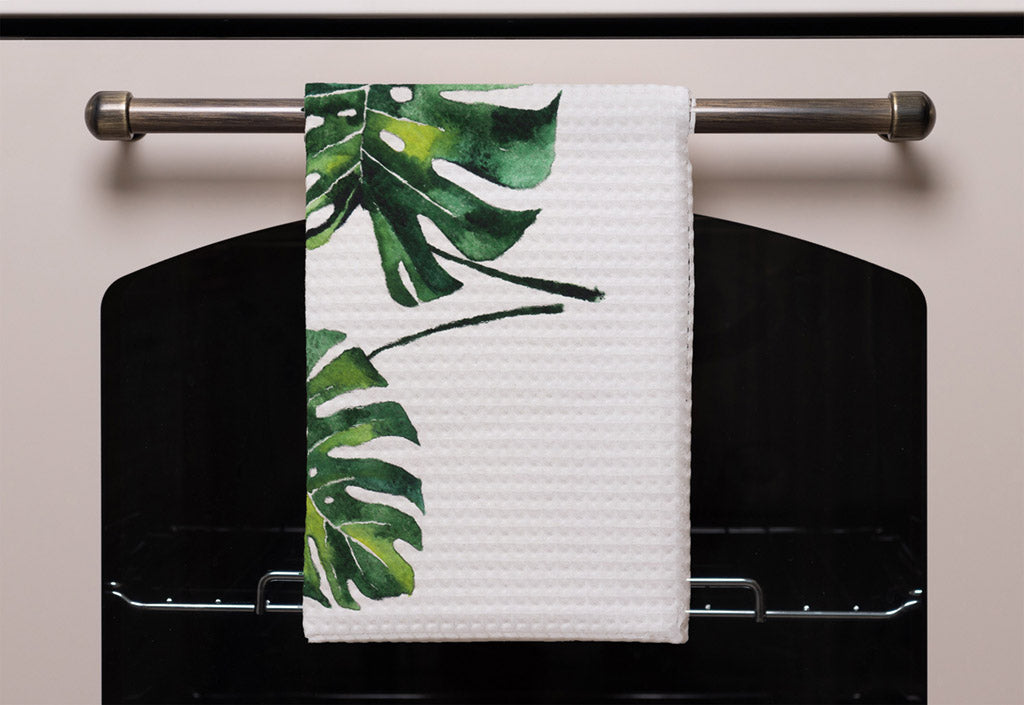 New Product Twin Tropical Leaves (Kitchen Towel)  - Andrew Lee Home and Living