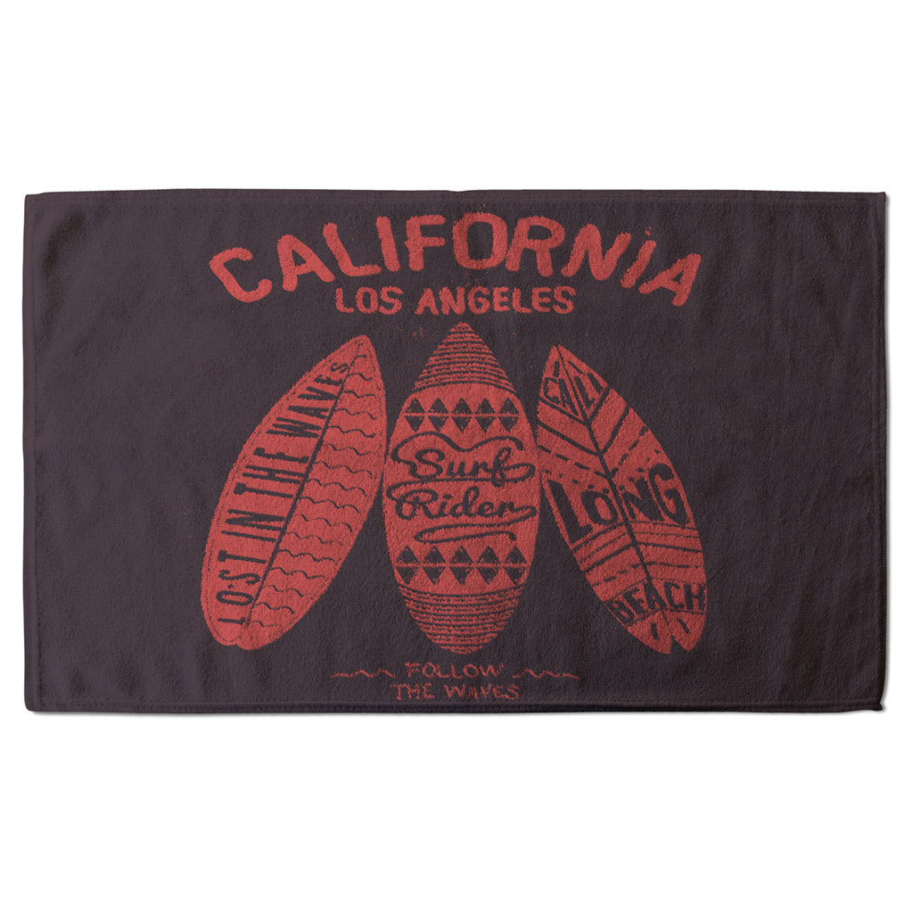New Product California Surf (Kitchen Towel)  - Andrew Lee Home and Living