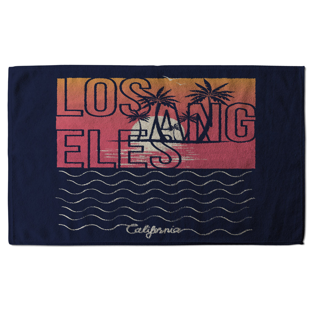 New Product Los Angeles Sunset (Kitchen Towel)  - Andrew Lee Home and Living